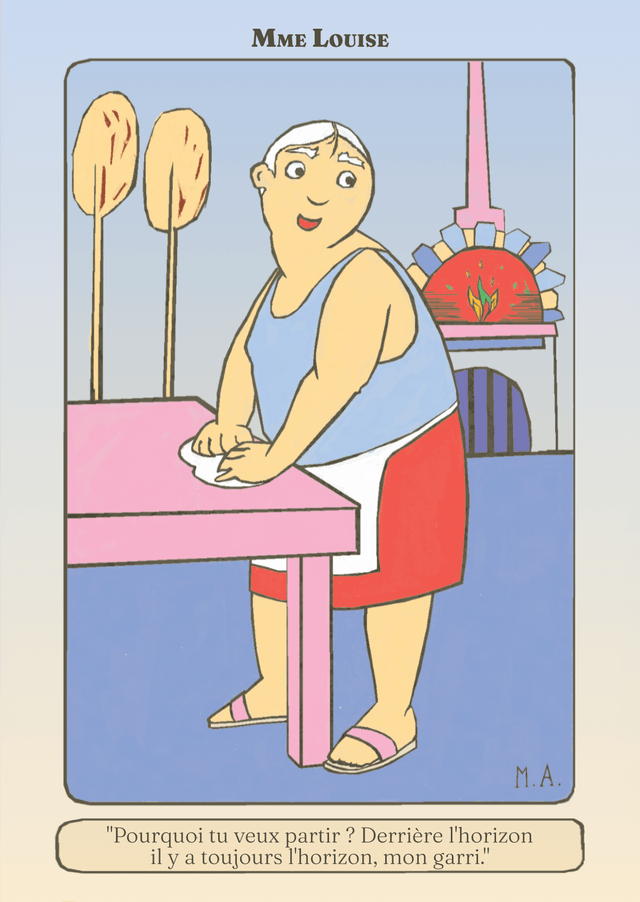 Carte Postal Mistral