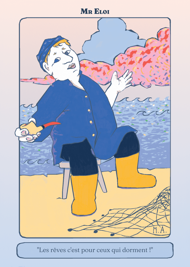 Carte Postal Mistral