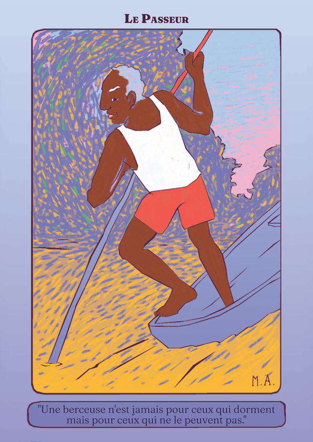 Carte Postal Mistral